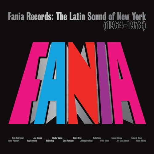 Portada del vinilo "The Latin Sound of New York" de Fania Records