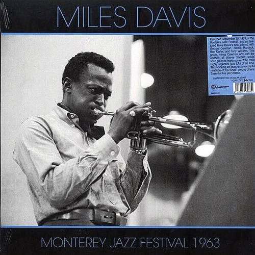 Monterrey Jazz Festival 1963 Miles Davis vinilo portada