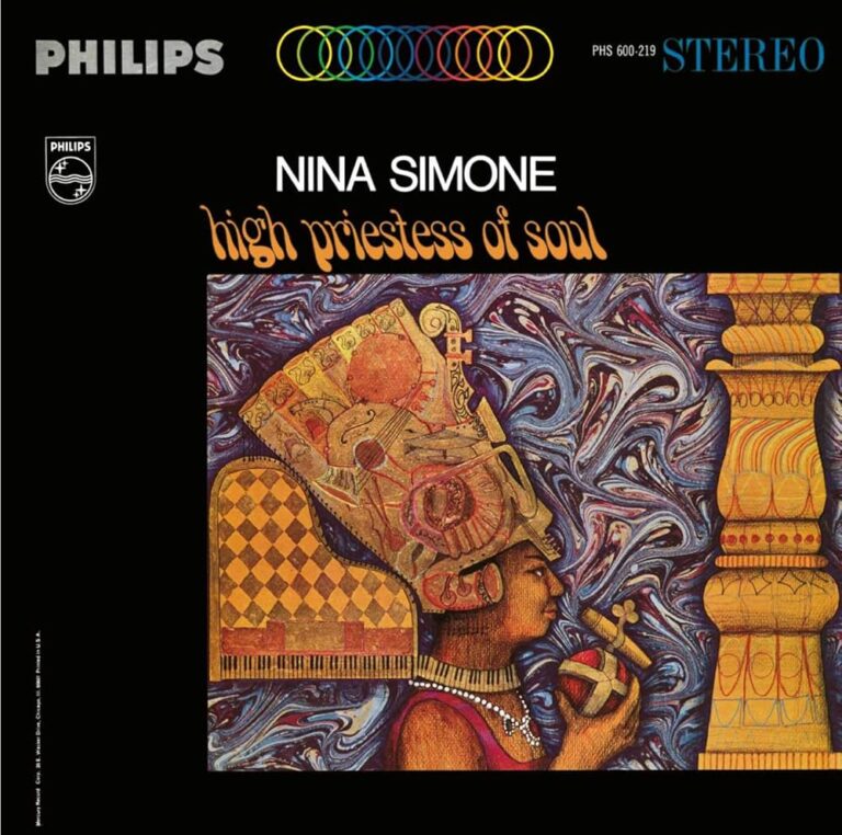 "Portada del álbum High Priestess of Soul de Nina Simone