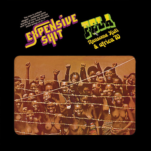 Portada del vinilo “Expensive Shit” de Fela Kuti