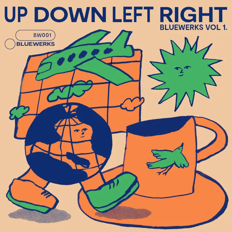 "Portada del vinilo Bluewerks up Down Left Right Vol. 1 + 2 "